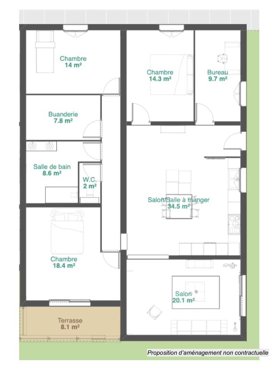 Maison · 137 m² · Chamadelle