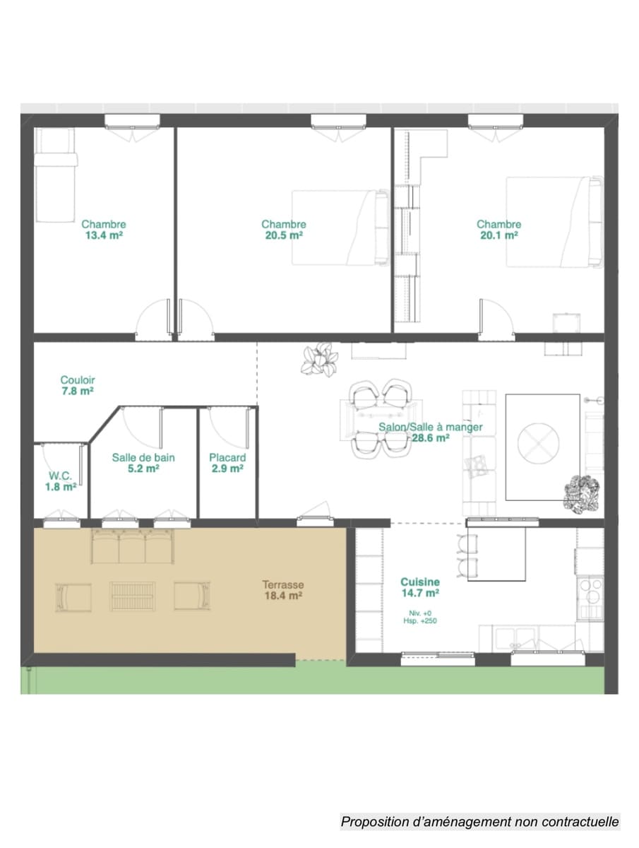 Maison · 115 m² · Chamadelle